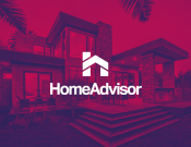 Projekt graficzny, nazwa firmy, tworzenie logo firm Logo dla serwisu HomeAdvisor - dobrelogo