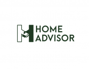 Projekt graficzny, nazwa firmy, tworzenie logo firm Logo dla serwisu HomeAdvisor - viniowy