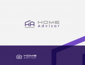 Projekt graficzny, nazwa firmy, tworzenie logo firm Logo dla serwisu HomeAdvisor - sansey