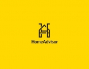 Projekt graficzny, nazwa firmy, tworzenie logo firm Logo dla serwisu HomeAdvisor - blue_flame