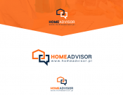 Projekt graficzny, nazwa firmy, tworzenie logo firm Logo dla serwisu HomeAdvisor - myConcepT
