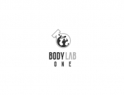 Projekt graficzny, nazwa firmy, tworzenie logo firm Logo dla BODY LAB ONE - DoubleemDesign