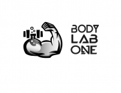Projekt graficzny, nazwa firmy, tworzenie logo firm Logo dla BODY LAB ONE - ladyberry