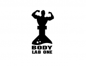 Projekt graficzny, nazwa firmy, tworzenie logo firm Logo dla BODY LAB ONE - QFlame