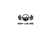 Projekt graficzny, nazwa firmy, tworzenie logo firm Logo dla BODY LAB ONE - violetone