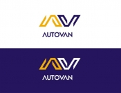 Projekt graficzny, nazwa firmy, tworzenie logo firm Autovan- logo firmy - kruszynka