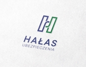 Projekt graficzny, nazwa firmy, tworzenie logo firm LOGO Hałas Ubezpieczenia - monaliza25