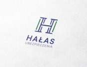 Projekt graficzny, nazwa firmy, tworzenie logo firm LOGO Hałas Ubezpieczenia - monaliza25