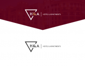 Projekt graficzny, nazwa firmy, tworzenie logo firm LOGO DLA "V HOTEL & APARTMENTS" - myConcepT