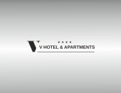 Projekt graficzny, nazwa firmy, tworzenie logo firm LOGO DLA "V HOTEL & APARTMENTS" - DiTom