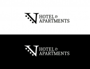 Projekt graficzny, nazwa firmy, tworzenie logo firm LOGO DLA "V HOTEL & APARTMENTS" - Insidder