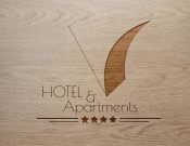 Projekt graficzny, nazwa firmy, tworzenie logo firm LOGO DLA "V HOTEL & APARTMENTS" - dzdesign
