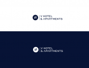 Projekt graficzny, nazwa firmy, tworzenie logo firm LOGO DLA "V HOTEL & APARTMENTS" - TragicMagic