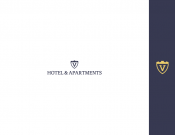 Projekt graficzny, nazwa firmy, tworzenie logo firm LOGO DLA "V HOTEL & APARTMENTS" - absdesign