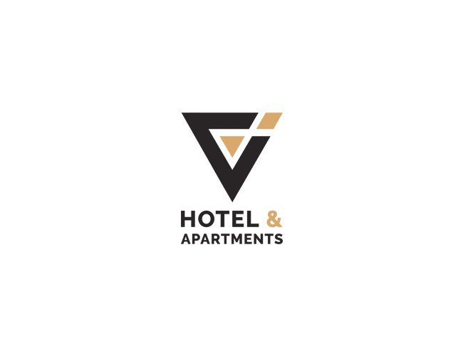 Projektowanie logo dla firm,  LOGO DLA "V HOTEL & APARTMENTS", logo firm - Matti I