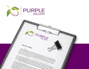 Projekt graficzny, nazwa firmy, tworzenie logo firm Profesjonalne logo dla Purple Valley - P4vision