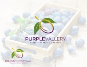 Projekt graficzny, nazwa firmy, tworzenie logo firm Profesjonalne logo dla Purple Valley - P4vision