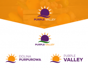 Projekt graficzny, nazwa firmy, tworzenie logo firm Profesjonalne logo dla Purple Valley - myConcepT