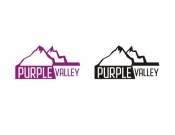Projekt graficzny, nazwa firmy, tworzenie logo firm Profesjonalne logo dla Purple Valley - ajdesignpoland