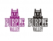 Projekt graficzny, nazwa firmy, tworzenie logo firm Profesjonalne logo dla Purple Valley - ajdesignpoland