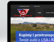Projekt graficzny, nazwa firmy, tworzenie logo firm logo dla firmy import aut z USA - sansey