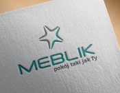 Projekt graficzny, nazwa firmy, tworzenie logo firm Logo dla firmy MEBLIK - lyset