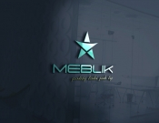 Projekt graficzny, nazwa firmy, tworzenie logo firm Logo dla firmy MEBLIK - P4vision