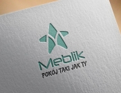 Projekt graficzny, nazwa firmy, tworzenie logo firm Logo dla firmy MEBLIK - Johan