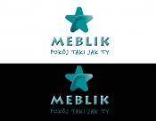 Projekt graficzny, nazwa firmy, tworzenie logo firm Logo dla firmy MEBLIK - Doro