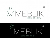 Projekt graficzny, nazwa firmy, tworzenie logo firm Logo dla firmy MEBLIK - KrystianB