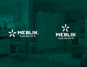 Projekt graficzny, nazwa firmy, tworzenie logo firm Logo dla firmy MEBLIK - sansey