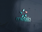 Projekt graficzny, nazwa firmy, tworzenie logo firm Logo dla firmy MEBLIK - AVADE