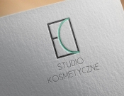 Projekt graficzny, nazwa firmy, tworzenie logo firm logo dla salonu kosmetycznego - Poduszka