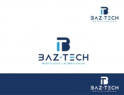 Projekt graficzny, nazwa firmy, tworzenie logo firm Nowe logo dla firmy Baz-Tech - stone