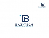 Projekt graficzny, nazwa firmy, tworzenie logo firm Nowe logo dla firmy Baz-Tech - stone