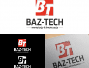 Projekt graficzny, nazwa firmy, tworzenie logo firm Nowe logo dla firmy Baz-Tech - Choppos