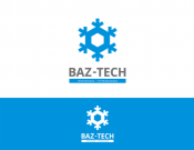 Projekt graficzny, nazwa firmy, tworzenie logo firm Nowe logo dla firmy Baz-Tech - kruszynka