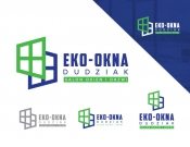 Projekt graficzny, nazwa firmy, tworzenie logo firm Nowe Logo dla firmy EKO-OKNA - monaliza25