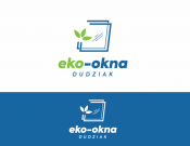 Projekt graficzny, nazwa firmy, tworzenie logo firm Nowe Logo dla firmy EKO-OKNA - tunada