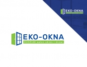 Projekt graficzny, nazwa firmy, tworzenie logo firm Nowe Logo dla firmy EKO-OKNA - monaliza25