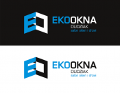 Projekt graficzny, nazwa firmy, tworzenie logo firm Nowe Logo dla firmy EKO-OKNA - kruszynka