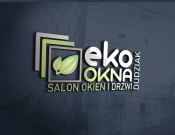 Projekt graficzny, nazwa firmy, tworzenie logo firm Nowe Logo dla firmy EKO-OKNA - raffi155