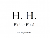 Projekt graficzny, nazwa firmy, tworzenie logo firm nazwa hotelu w centrum Gdanska - letsjuliett
