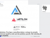 Projekt graficzny, nazwa firmy, tworzenie logo firm Logo dla firmy ARTILON - Prawda666
