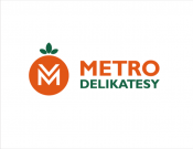 Projekt graficzny, nazwa firmy, tworzenie logo firm delikatesy metro - kruszynka