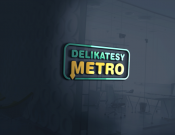 Projekt graficzny, nazwa firmy, tworzenie logo firm delikatesy metro - AVADE