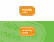 Projekt graficzny, nazwa firmy, tworzenie logo firm delikatesy metro - NoNameProject
