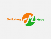 Projekt graficzny, nazwa firmy, tworzenie logo firm delikatesy metro - Chriz