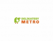 Projekt graficzny, nazwa firmy, tworzenie logo firm delikatesy metro - DiTom