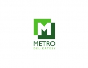 Projekt graficzny, nazwa firmy, tworzenie logo firm delikatesy metro - noon